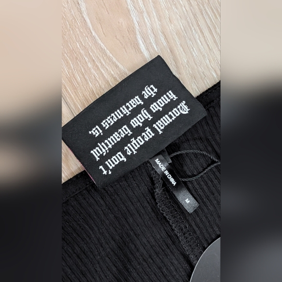 BNWT Lilith's Rage maxi slit dress from Killstar MEDIUM gothic sigil - Picture 7 of 7